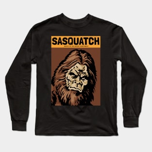Sasquatch Native to the Pacific Northwest Long Sleeve T-Shirt
